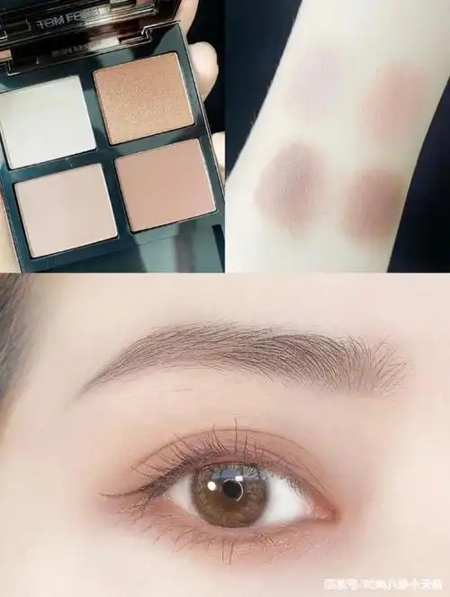 画眼影要用眼部化妆品,目前市场上流行的有两种:一种是粉质眼影块;另