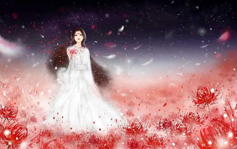 曼珠沙华彼岸之花 - 堆糖,美图壁纸兴趣社区