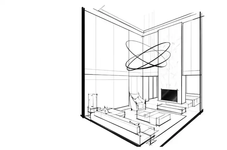 skb手绘表现建筑,室内一起上!