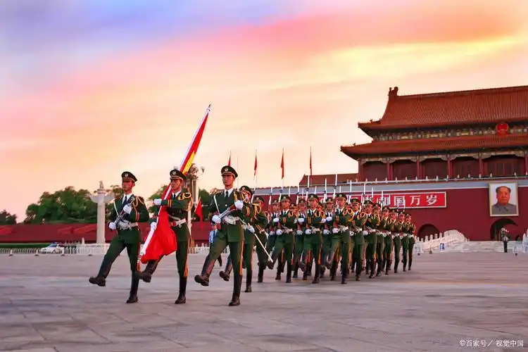 天安门升旗仪式