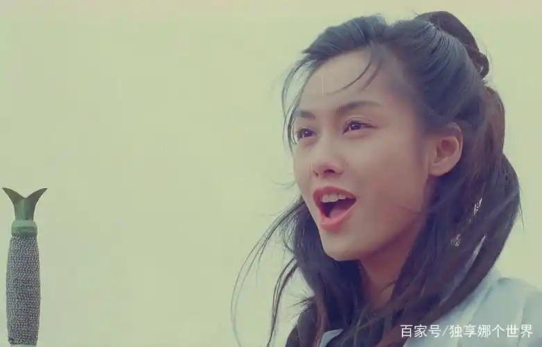 《大话西游之大圣娶亲》朱茵一组剧照,很美很美的紫霞仙子!