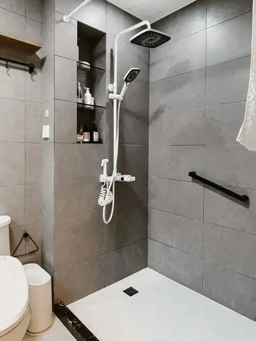 41566平米灰白色系卫生间微改造