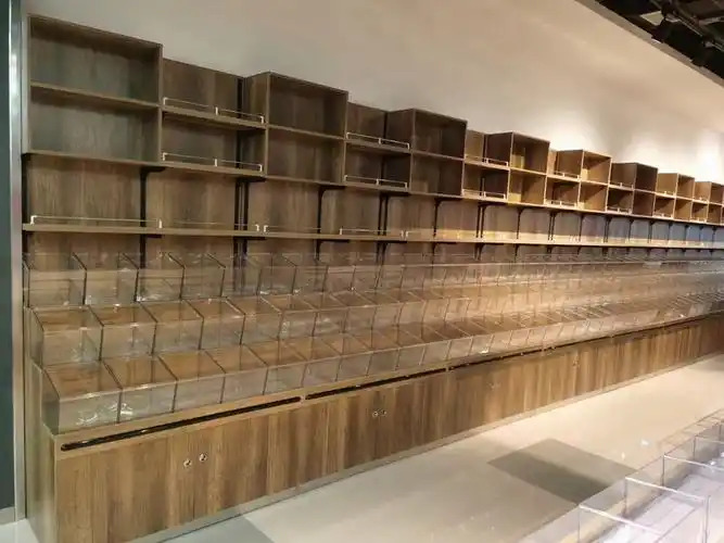 可狄 超市散装柜木质食品柜干货干果柜糖果柜五谷杂粮柜散称货架展示