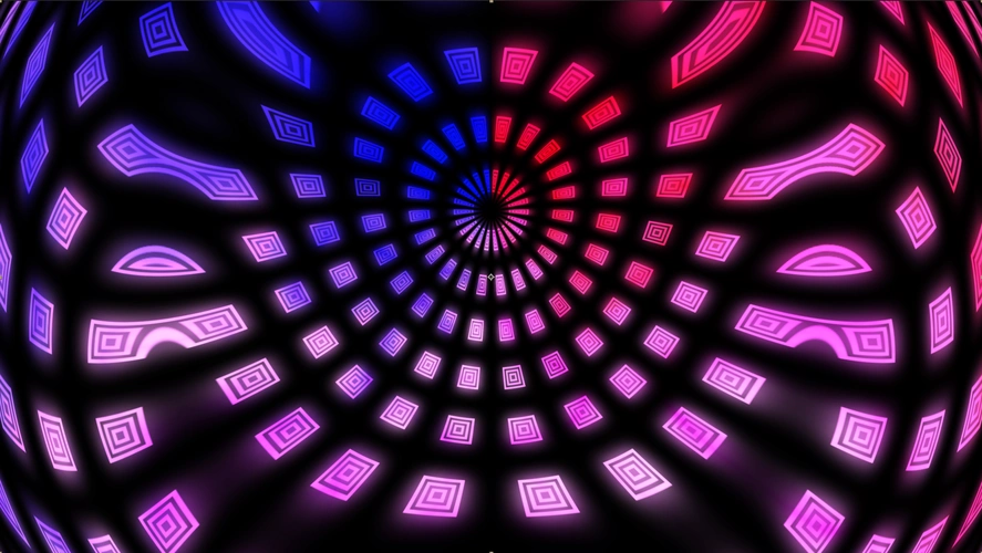 dj舞台背景_不规则_循环_j