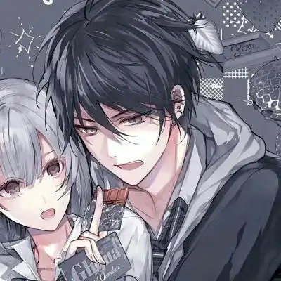 相信快乐和幸福最甜情侣头像动漫2022