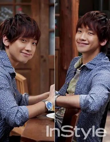 rain登时尚杂志变身眼镜潮男 气质邻家笑容可爱