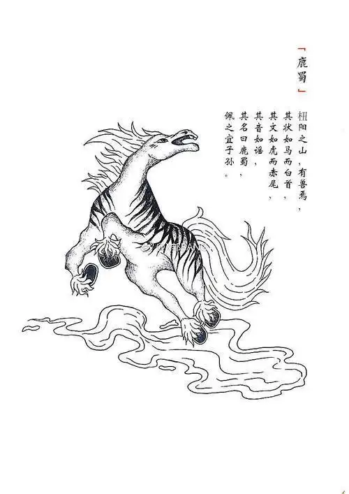 各种神兽简笔画
