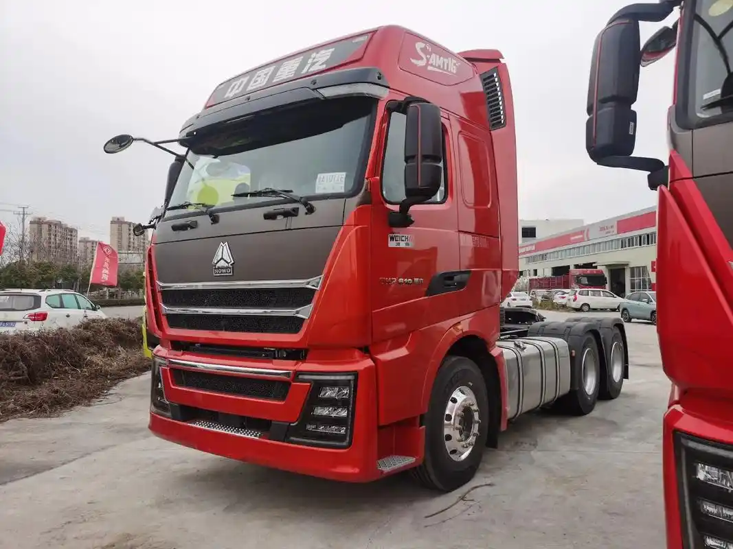 重汽豪沃th7,610牵引车现已到店,欢迎选购 电话:130 - 抖音