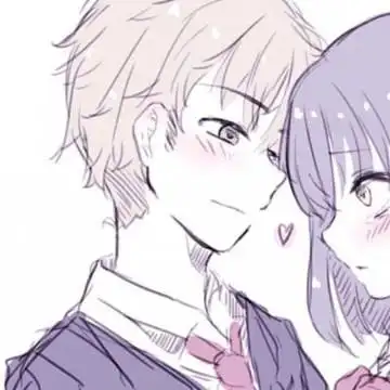 青春校园动漫头像穿校服卡通女生男生头像