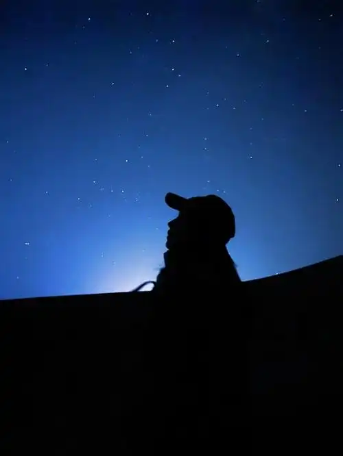 敦煌夜晚的星空