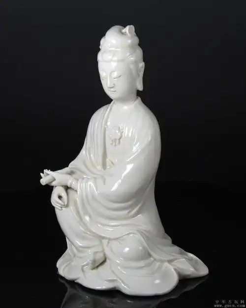 清德化窑瓷观音