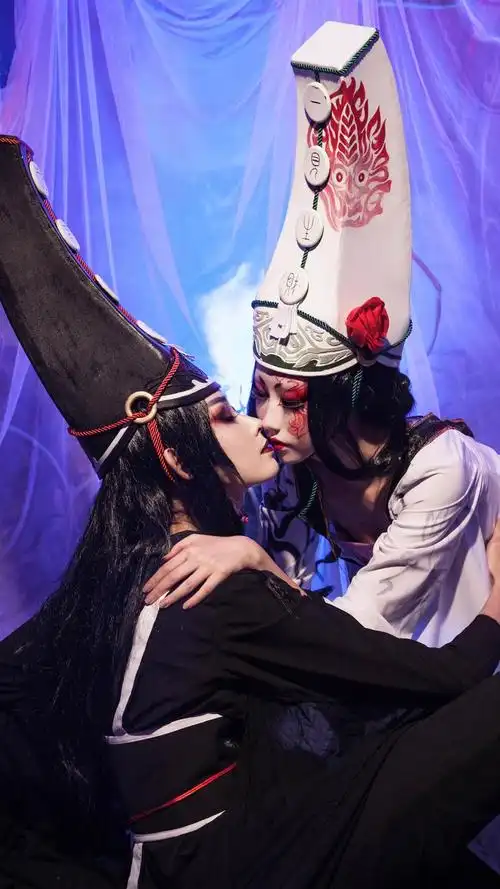 不良人黑白无常cosplay