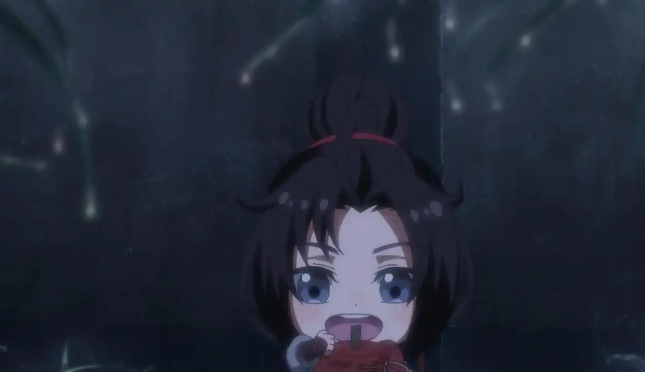 《魔道祖师q版》忘机羡羡可爱萌头