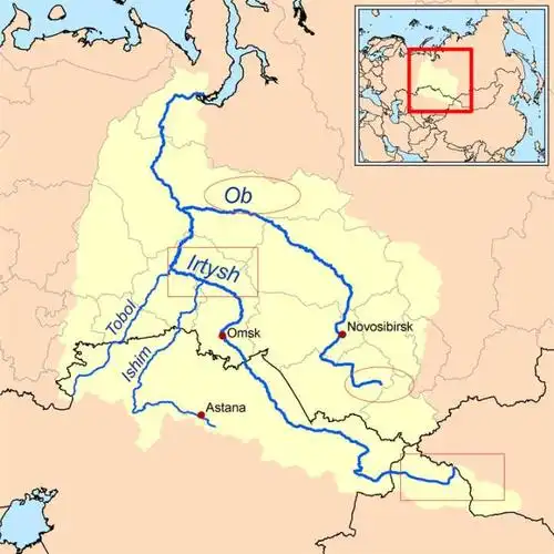 (来自维基百科鄂毕河词条)