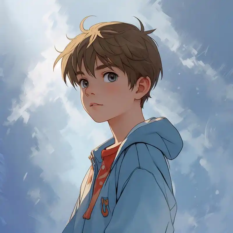 卡通风格,男孩的头像9596 男孩子的卡通头像来啦!