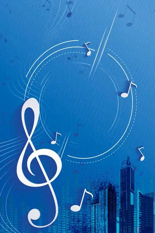 音乐会海报背景素材