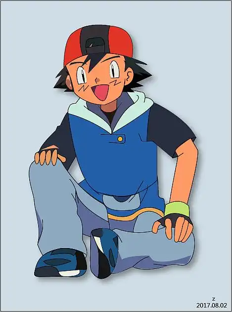 小智(动漫人物临摹)