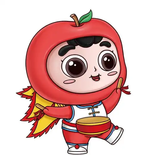 "洛川苹果中国红品牌ip形象征集结果揭晓!-设计揭晓-设计大赛网