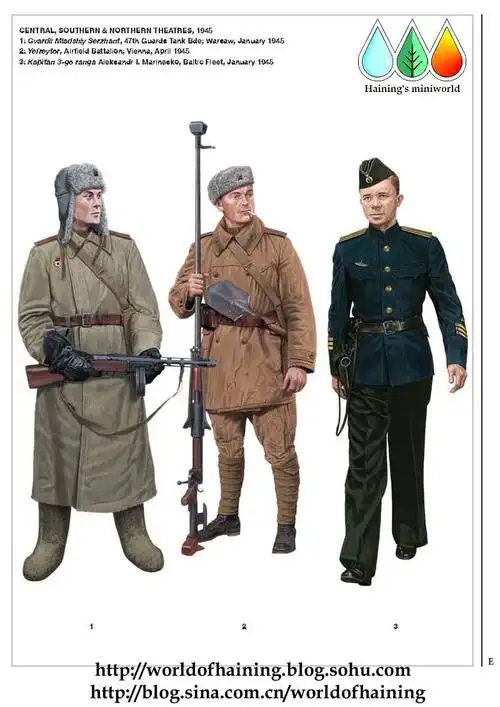 二战苏军军服图册(3)