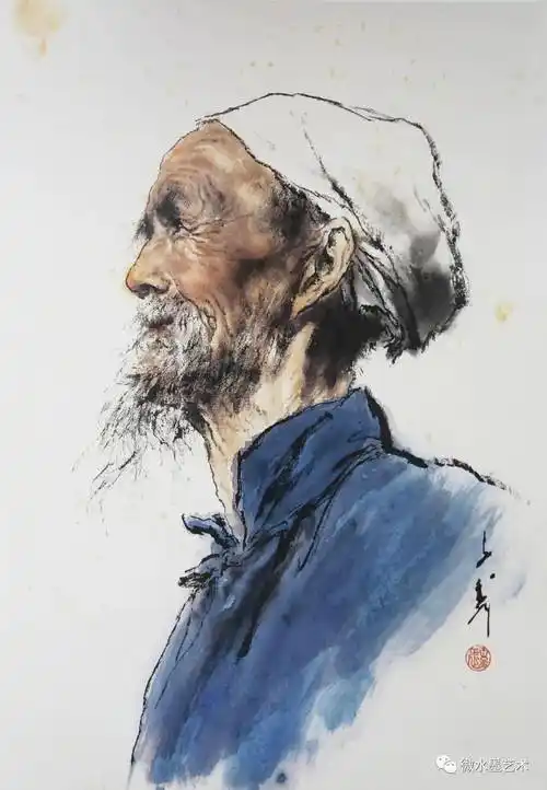 写实人物画,还得看他