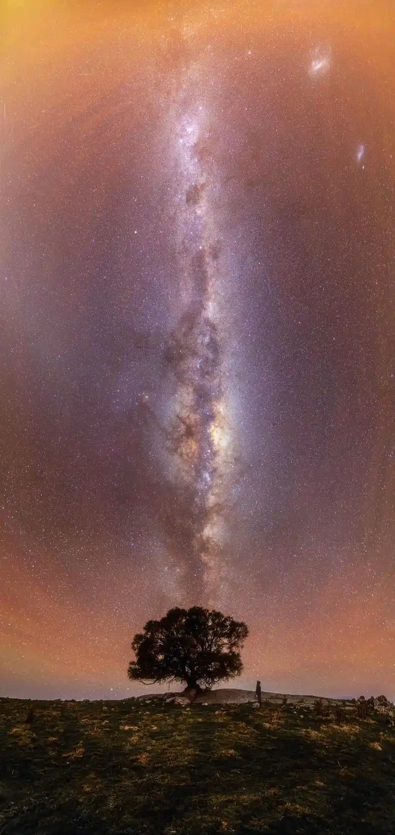 这就是摄影师镜头下最为纯净的星空银河吗!