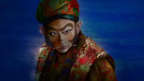 『通臂猿』侯健把叼着的针放回衣领,看了看安道全的脸.