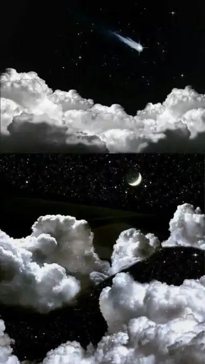 神仙壁纸 /文字/人物/景物/星空/云朵/手指