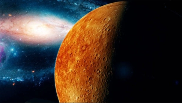 水星是太阳系中最小的行星,同时也是离太阳最近的行星.