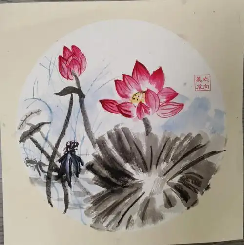 国画作品二年级及以上小朋友作品