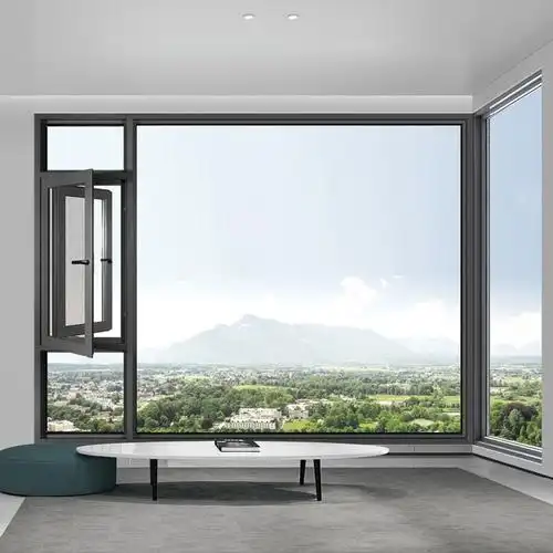 工厂生产断桥铝玻璃门窗家装阳台落地纱窗客厅卧室断桥铝窗订制