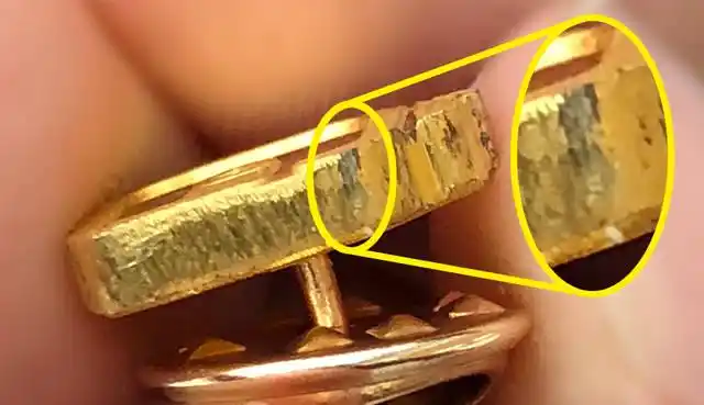 (圈内痕迹即为与银摩擦后,银和汗氧化形成的黑渍) 本文部分内容得到