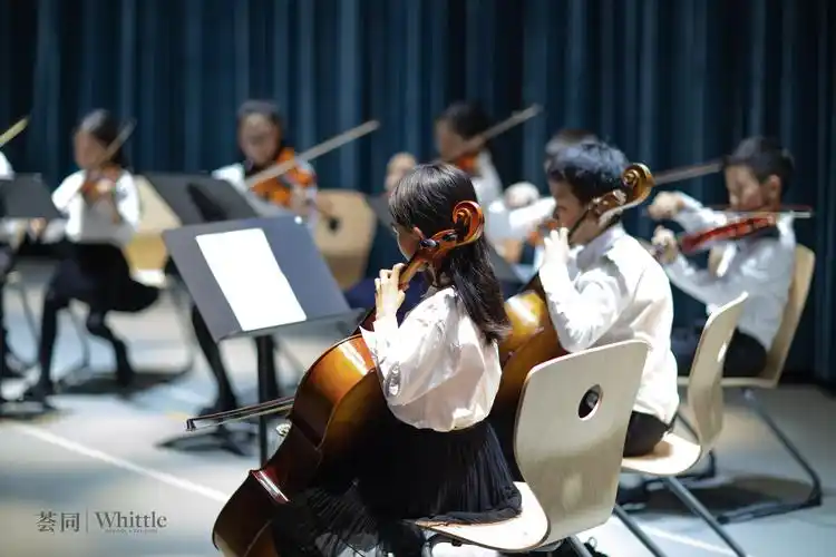 荟同学校学生组成的弦乐团_荟同学校_高清大图_图片下载_美通社 pr