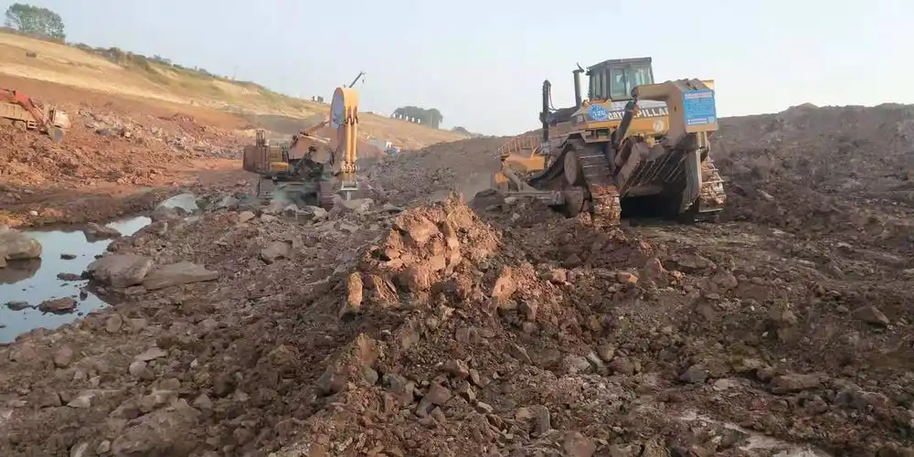 永鸿机械设备现场施工