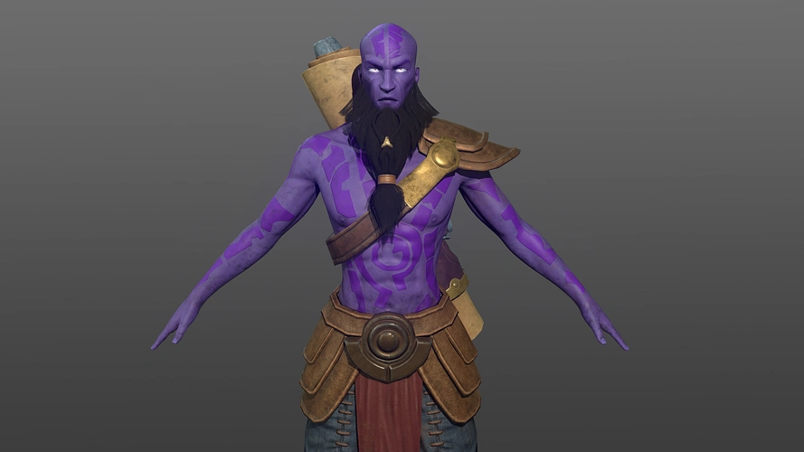 英雄联盟系列模型 流浪法师——瑞兹