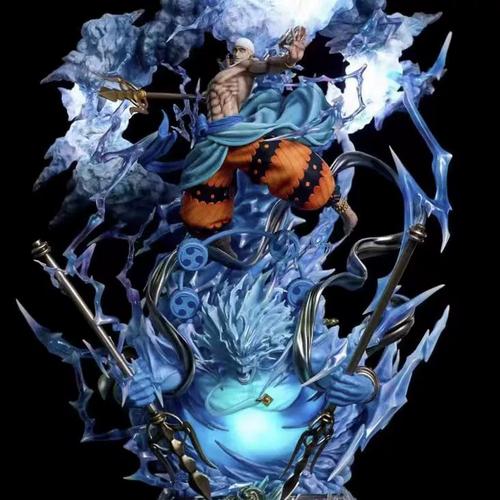 海贼王ls战斗雷神艾尼路手办响雷果实模型摆件动漫周边雕像礼物