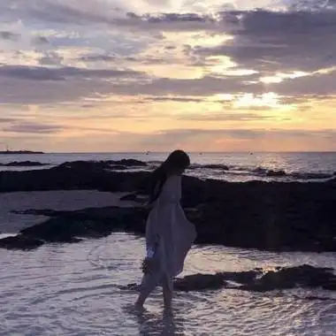 背影真人女头积攒已久女生头像