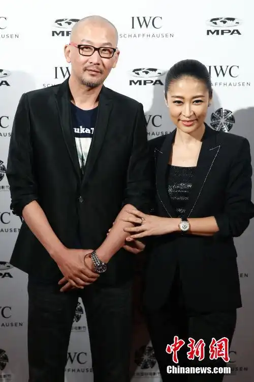 管虎,梁静出席iwc电影人之夜