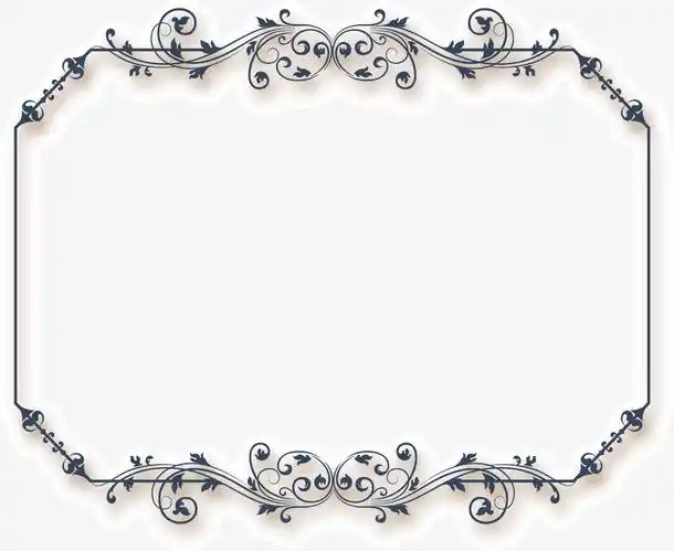 欧式边框免抠素材免费下载_觅元素51yuansu.com