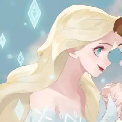 迪士尼公主系列～艾莎安娜闺蜜头像点个赞加收藏靴靴辣