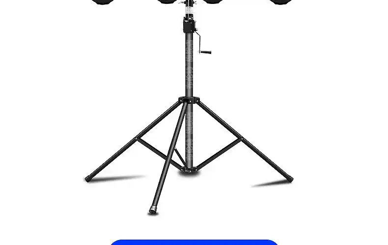 5米手摇升降灯架led帕灯支架婚庆演出光束灯三脚架桁架