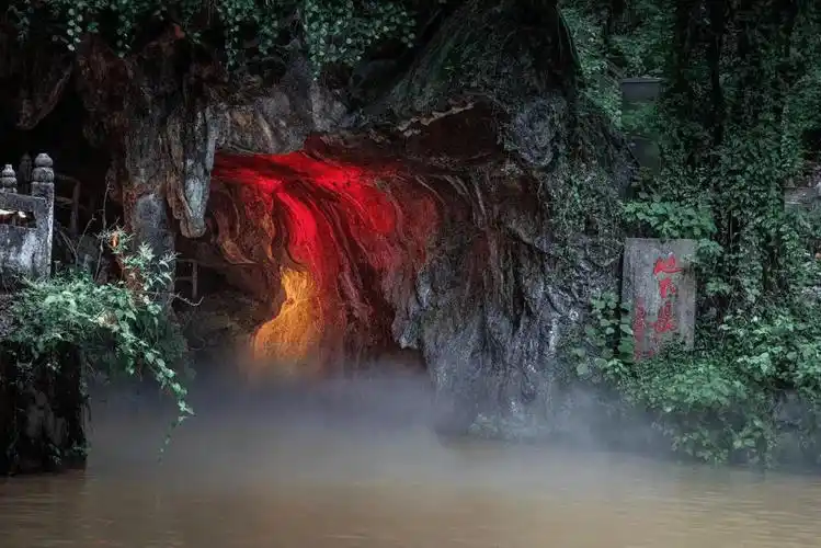 江西望仙谷 兰溪地下长河纯玩二日游_景区_景观_流水