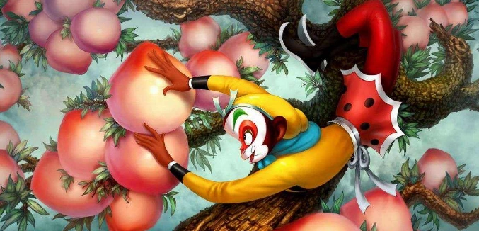 大闹天宫的情节(20字以内)