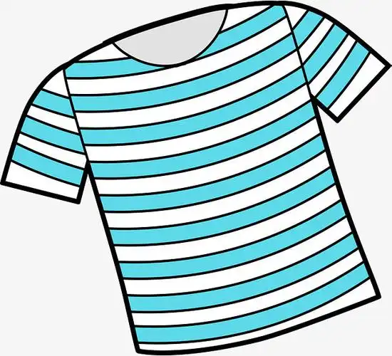 卡通短袖矢量图下载