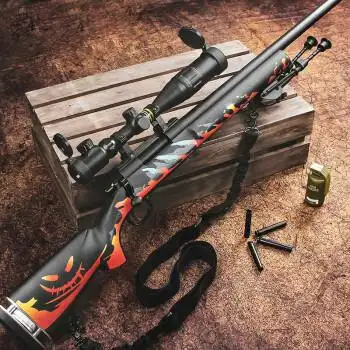 大号awp二西莫夫m24金署拉栓抛壳软弹抢awm可发射男孩吃鸡模型玩具抢