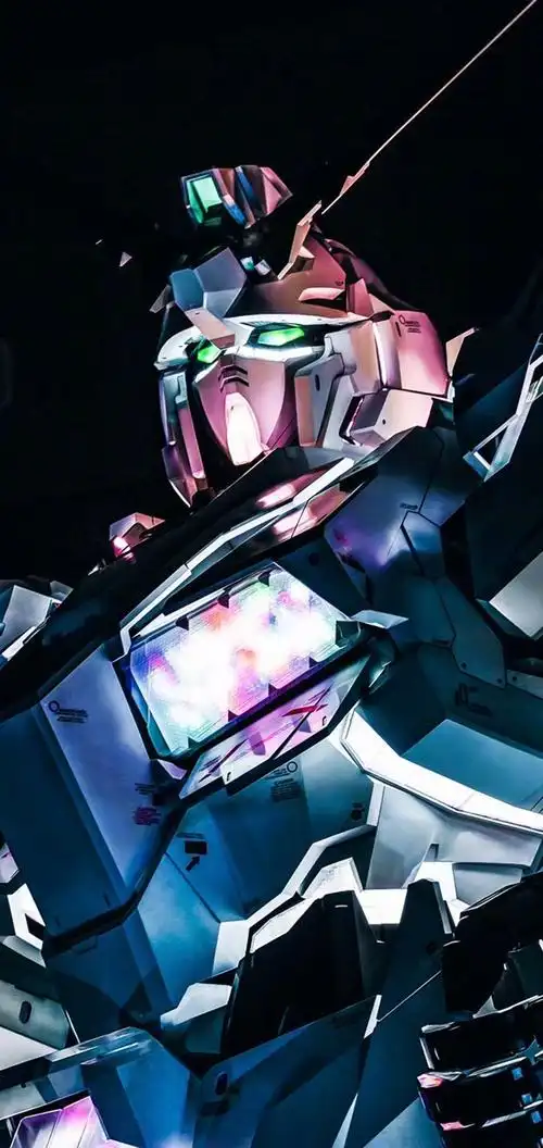 高达全面屏手机壁纸_实物高达竖屏手机壁纸_三千图片网