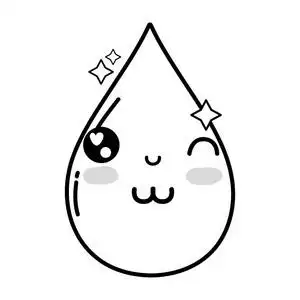 线描画水滴图片-线描画水滴素材-线描画水滴插画-摄图新视界