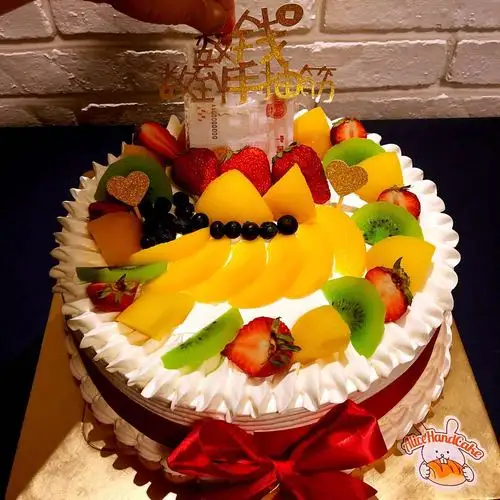 北京同城生日蛋糕创意_艾利兔抖音同款网红创意抽钱拉钱恶搞蛋糕生日