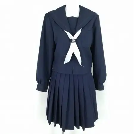 1円 セーラー服 スカート スカーフ 上下3点セ