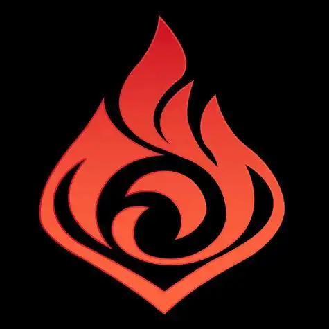 原神七元素图标png透明免抠素.