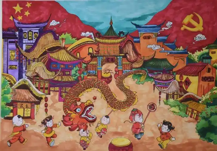 科尔沁区第八届中小学生艺术节美术作品展播中学组